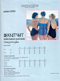 Knitwit 5700 Womens One Piece Stretch Swimsuits 1970s Vintage Sewing Pattern Sizes 6 - 16 UNCUT Factory Folded