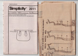 Simplicity 2011 Womens EASY Kitchen Aprons Out Of Print Sewing Pattern Size 12 - 20 UNCUT Factory Folded