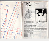 Kwik Sew 704 Mens Wide Collar Stretch Knit Rugby Polo Shirts 1970s Vintage Vintage Sewing Pattern Size S - XL UNCUT Factory Folded