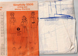 Simplicity 5506 Womens Wide Collar Shirtdress & Tunic 1970s Vintage Sewing Pattern Size 14 Bust 36 inches