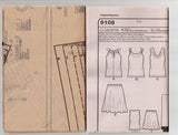 New Look 6108 Womens Stretch Tops Skirts & Scarf Out Of Print Sewing Pattern Size 4 - 16 UNCUT Factory Folded