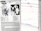 Kwik Sew 1727 Mens Stretch Lycra Tank Tops Bike Shorts Stirrup Pants Activewear 1980s Vintage Sewing Pattern Size S-XL UNCUT Factory Folded