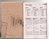 Burda Style 6036 PLUS Size Womens Flared Dresses Out Of Print Sewing Pattern Sizes 18 - 28 UNCUT Factory Folded
