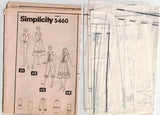 Simplicity 5460 Womens Pin Tucked Short Jumpsuit/ Playsuit Camisole Pantaloons & Skirt 1980s Vintage Sewing Pattern Size 14 Bust 36 Inches