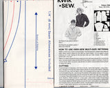 Kwik Sew 1566 Womens Stretch Windcheater Jackets 1980s Vintage Sewing Pattern Size XS - L UNCUT Factory Folded