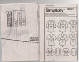 Simplicity 3697 Khalia Ali Womens Stretch Knit & Woven Tunic Tops Out Of Print Sewing Pattern Size 26W - 32W UNCUT Factory Folded