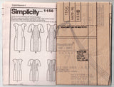 Simplicity 1156 Womens AMAZING FIT Princess Panelled Dress Out Of Print Sewing Pattern Sizes 10 - 18 UNCUT Factory Folded