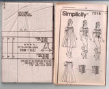 Simplicity 7215 Martha McCain Womens Fashion Historian Boned Corset & Chemise Out Of Print Sewing Pattern Size 14 - 20 UNCUT Factory Folded