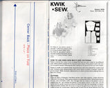 Kwik Sew 1879 Womens Stretch Polo Rugby Golf Shirts 1980s Vintage Sewing Pattern Size XS - XL UNCUT Factory Folded