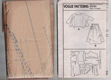 Vogue Designer Original V9130 MARCY TILTON Womens Stretch Tops Out Of Print Sewing Pattern Sizes XS - M UNCUT Factory Folded