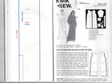 Kwik Sew 3082 Womens Polar Fleece Robe / Dressing Gowns Out Of Print Sewing Pattern Size XS - L UNCUT Factory Folded