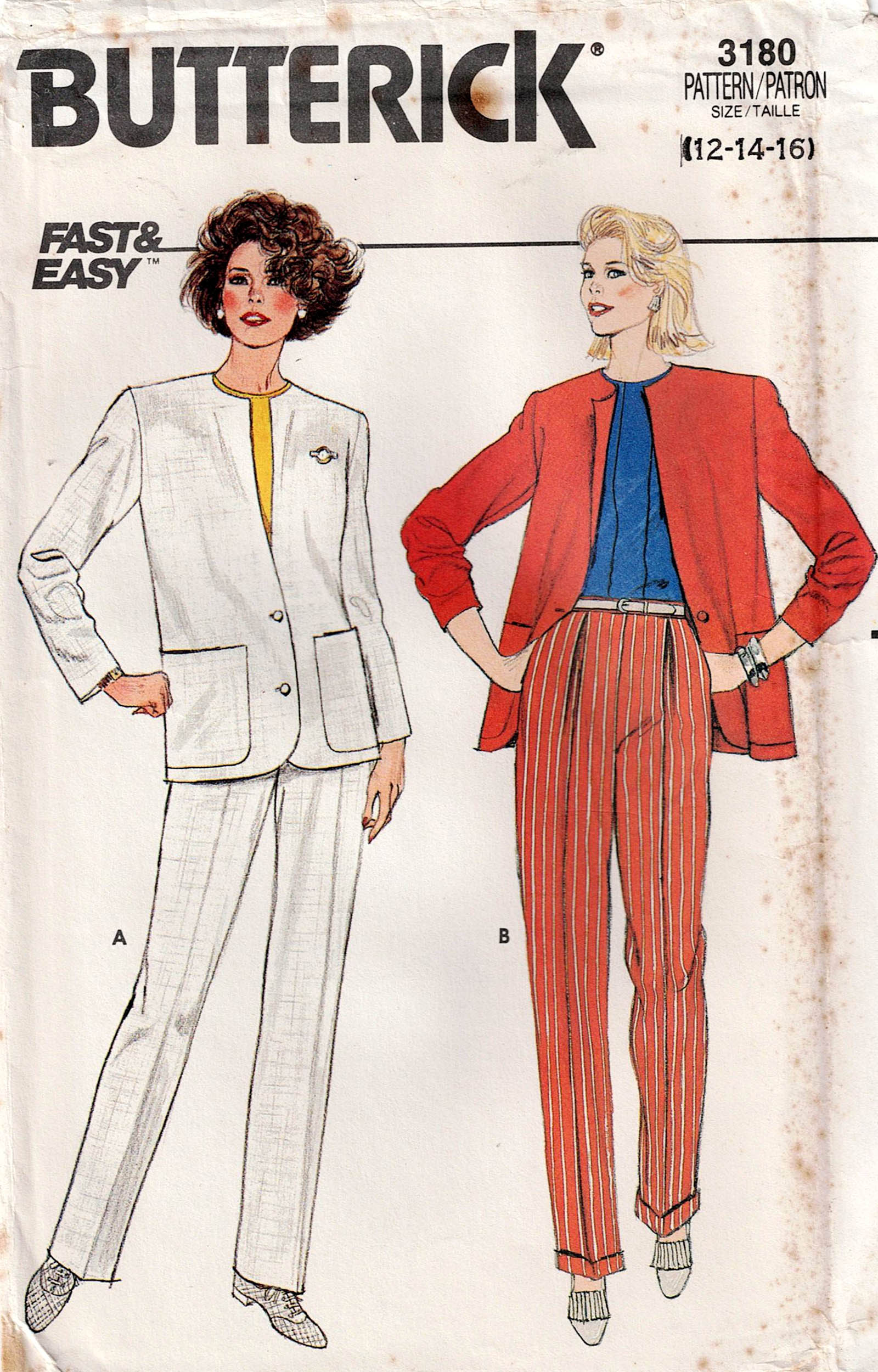 butterick 3180