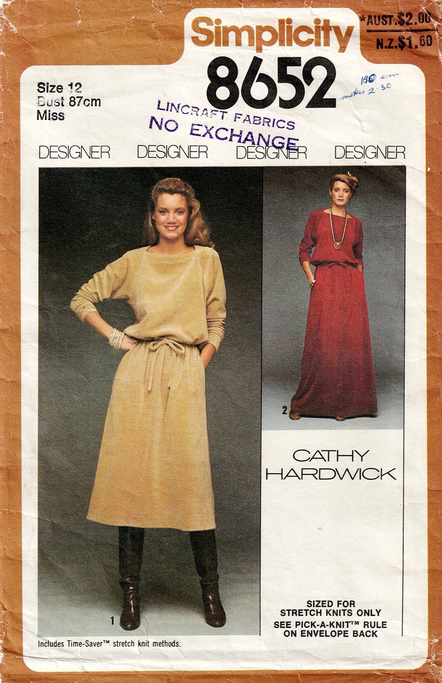 Simplicity 8652