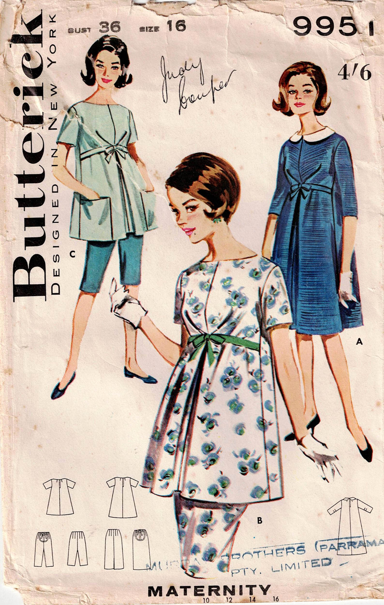 Butterick 9951