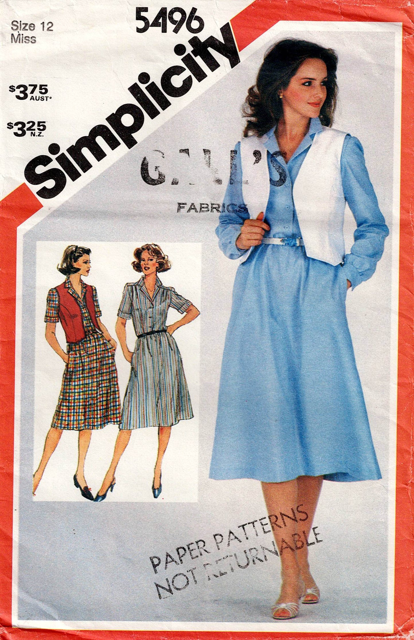 Simplicity 5496