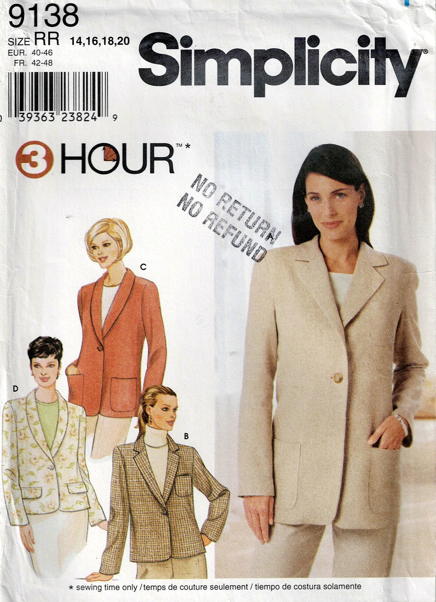 Simplicity 9138