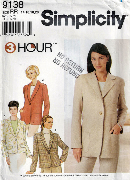 Simplicity 9138