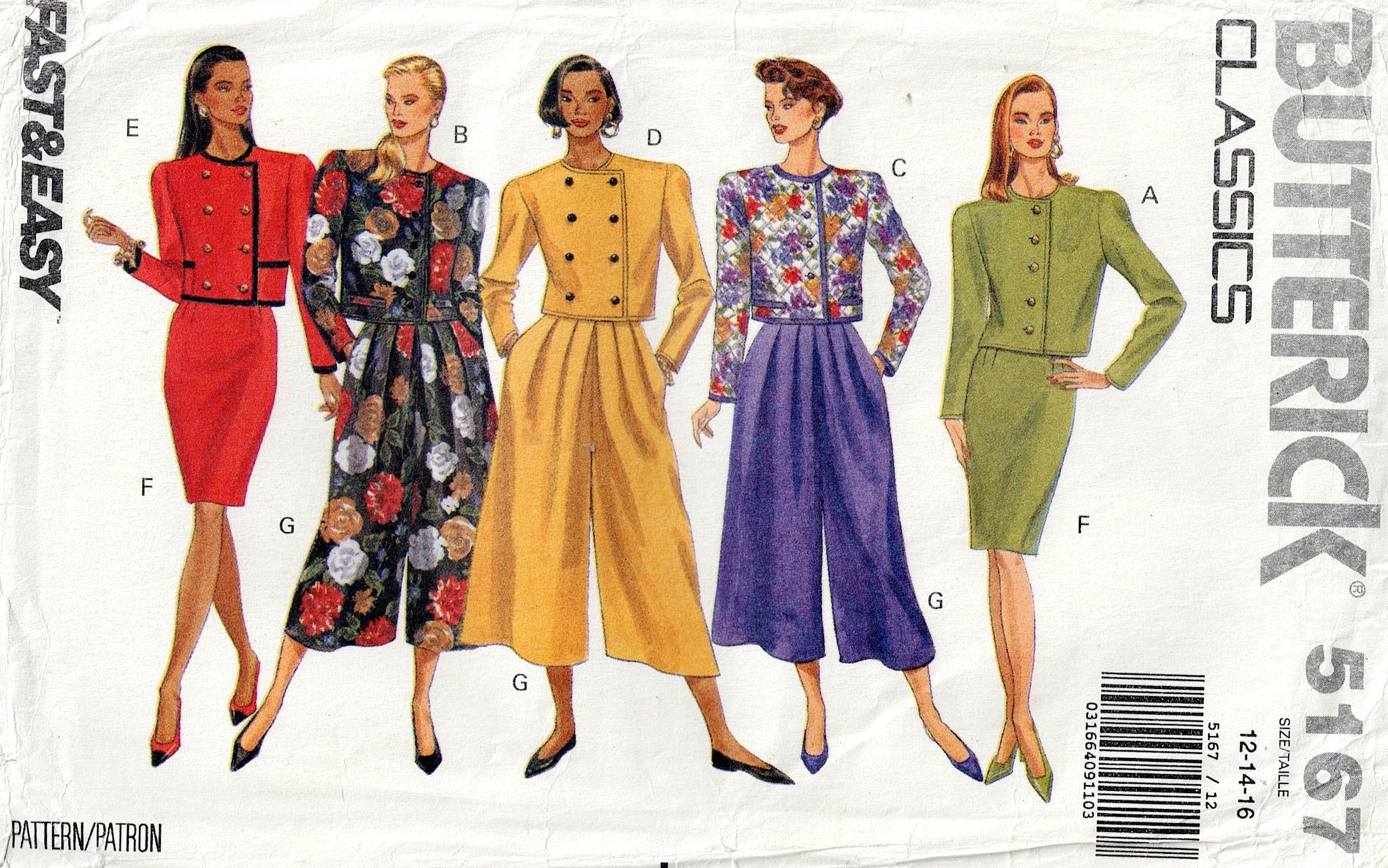 Butterick 5167