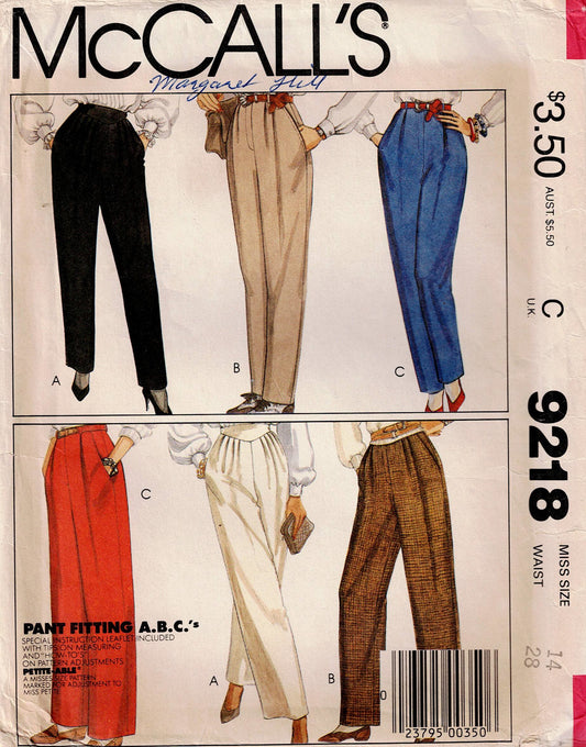 McCall's 9218