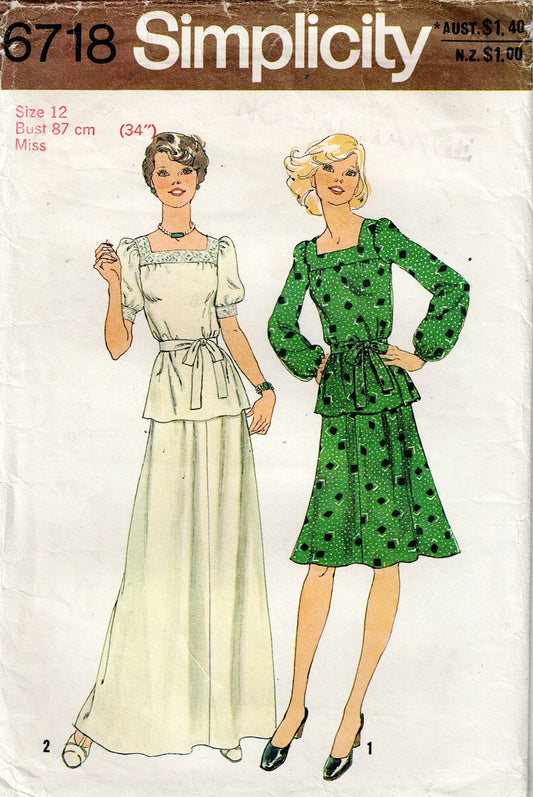 Simplicity 6718