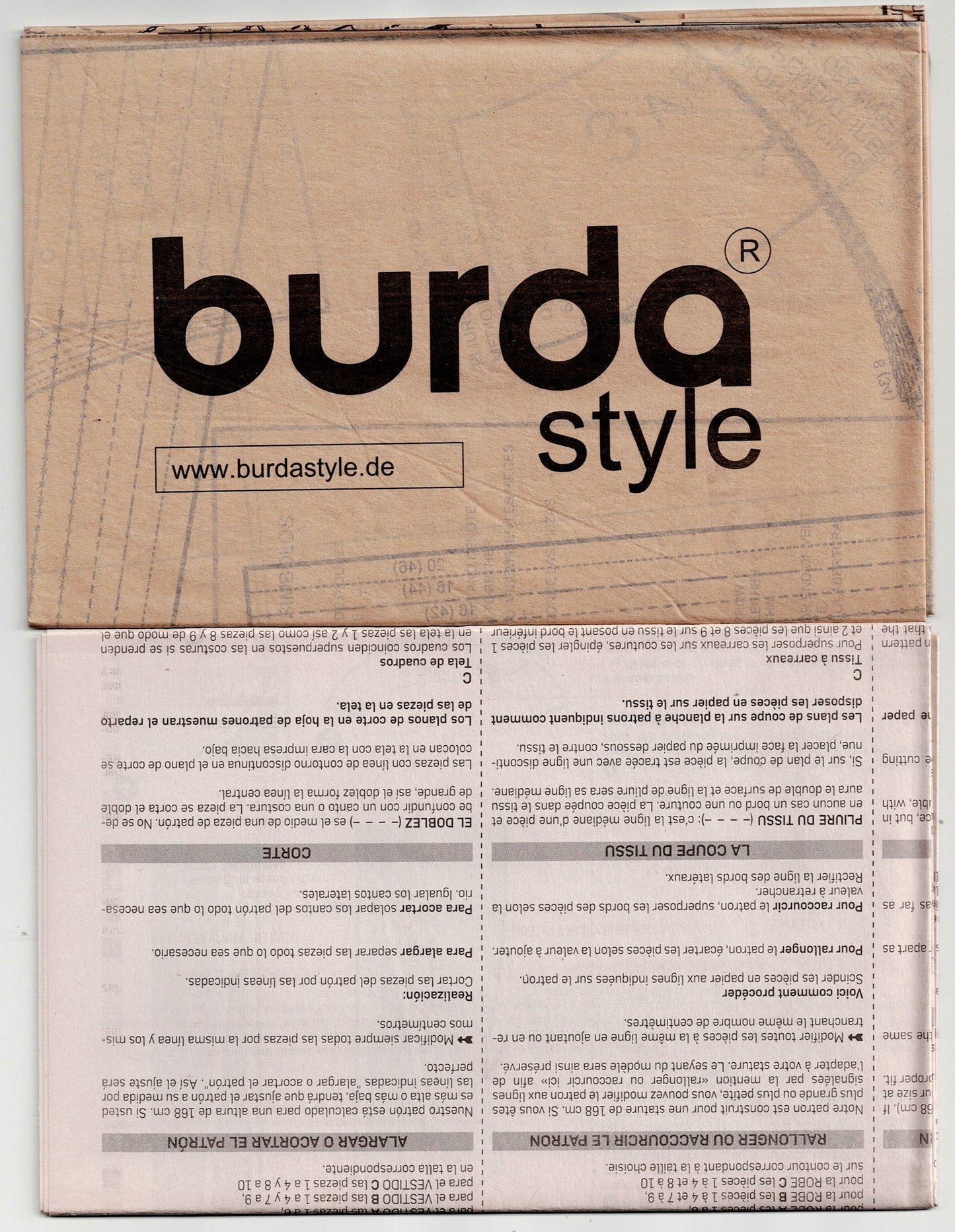 Burda Style 6609 Womens EASY Pullover Shift Dress with Pockets Sewing Pattern Sizes 8 - 20 UNCUT Factory Folded