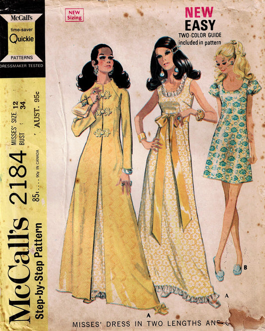 McCall's 2184
