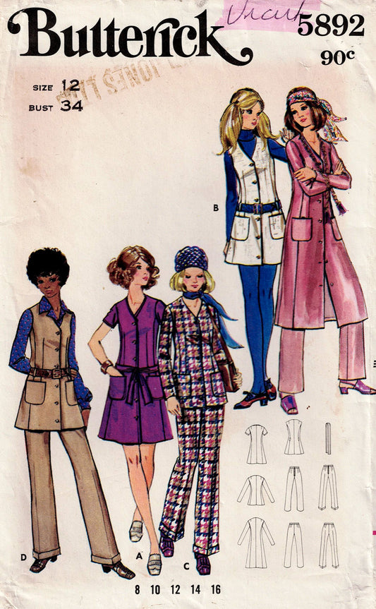 Butterick 5892