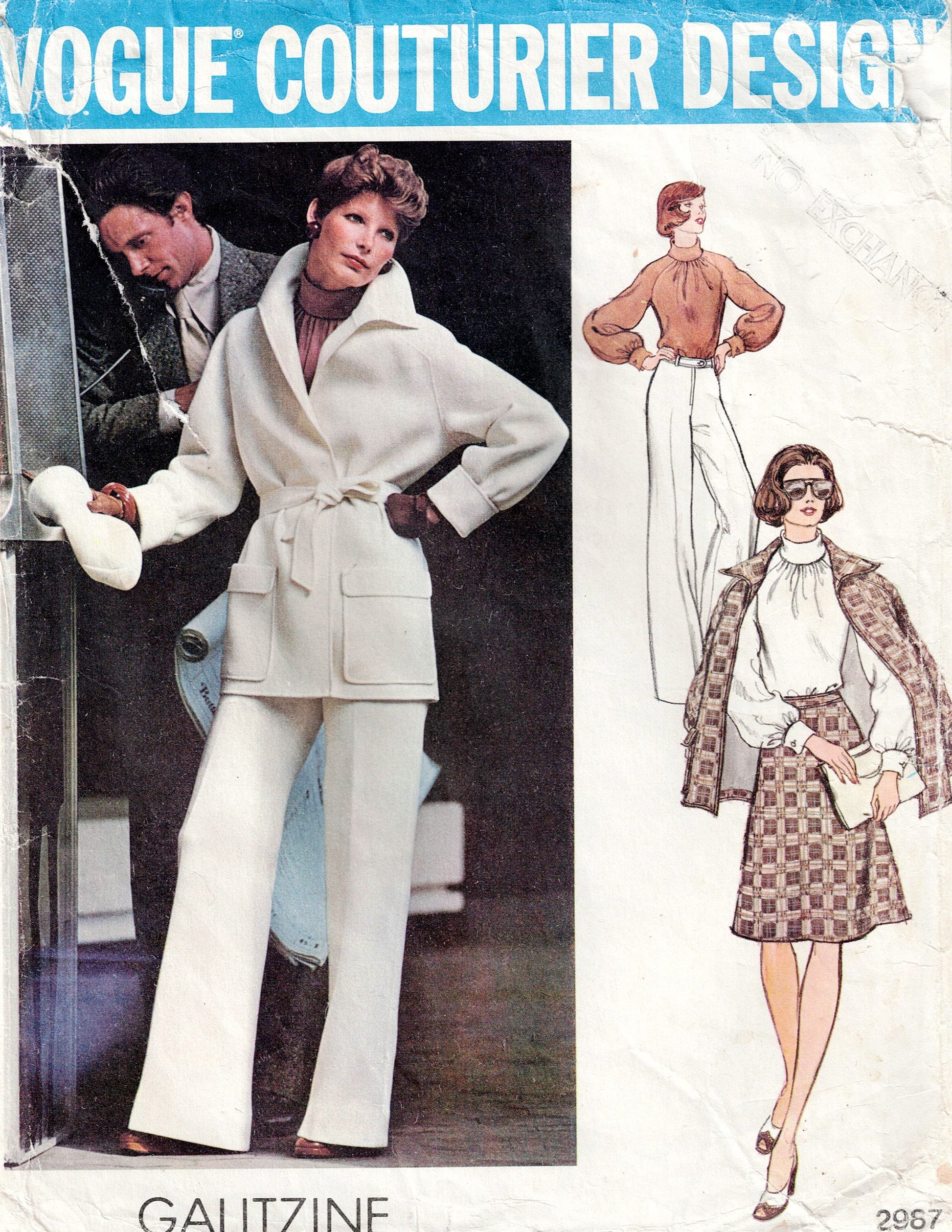 Vogue Couturier Design 2987