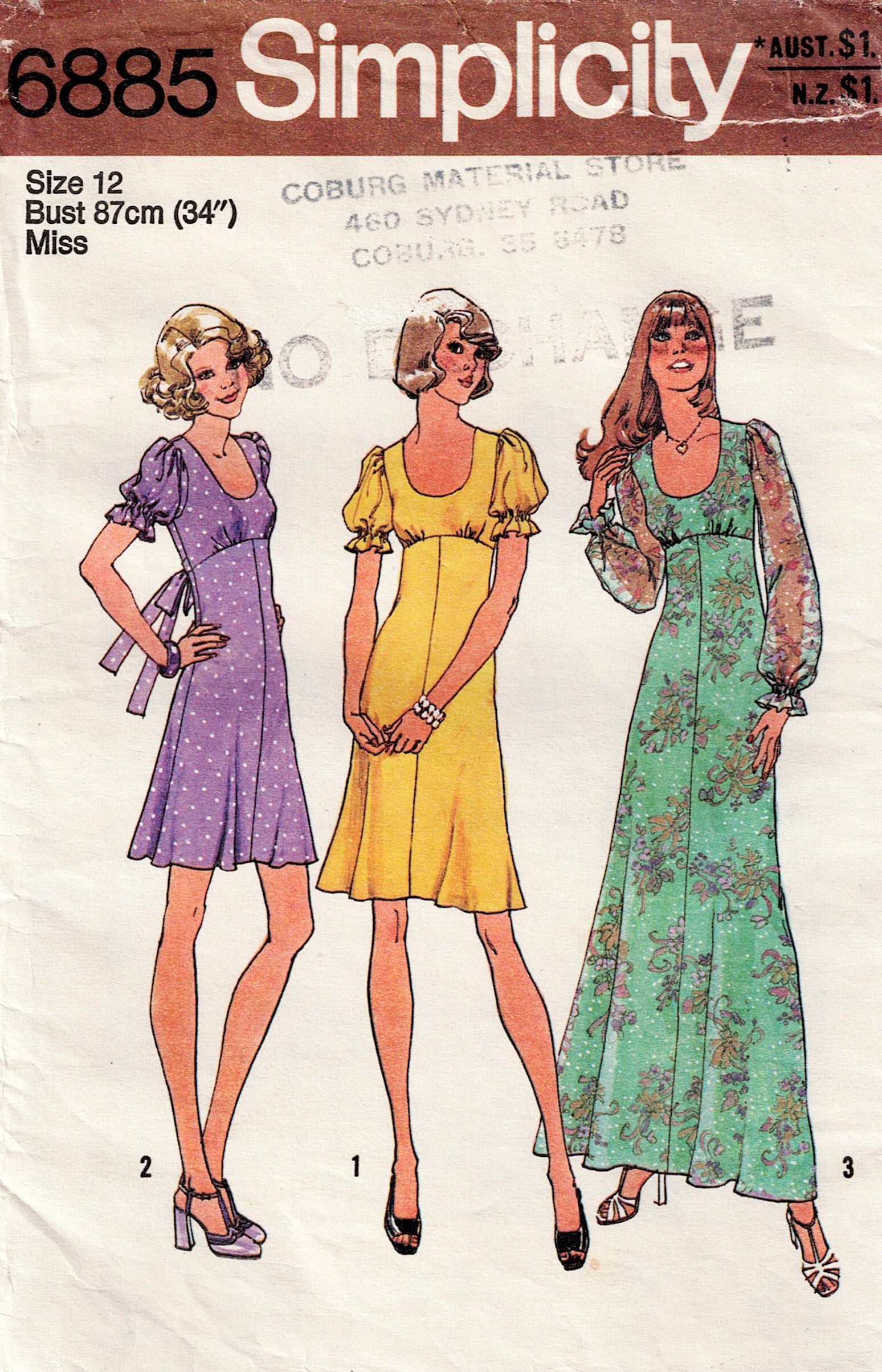 Simplicity 6885