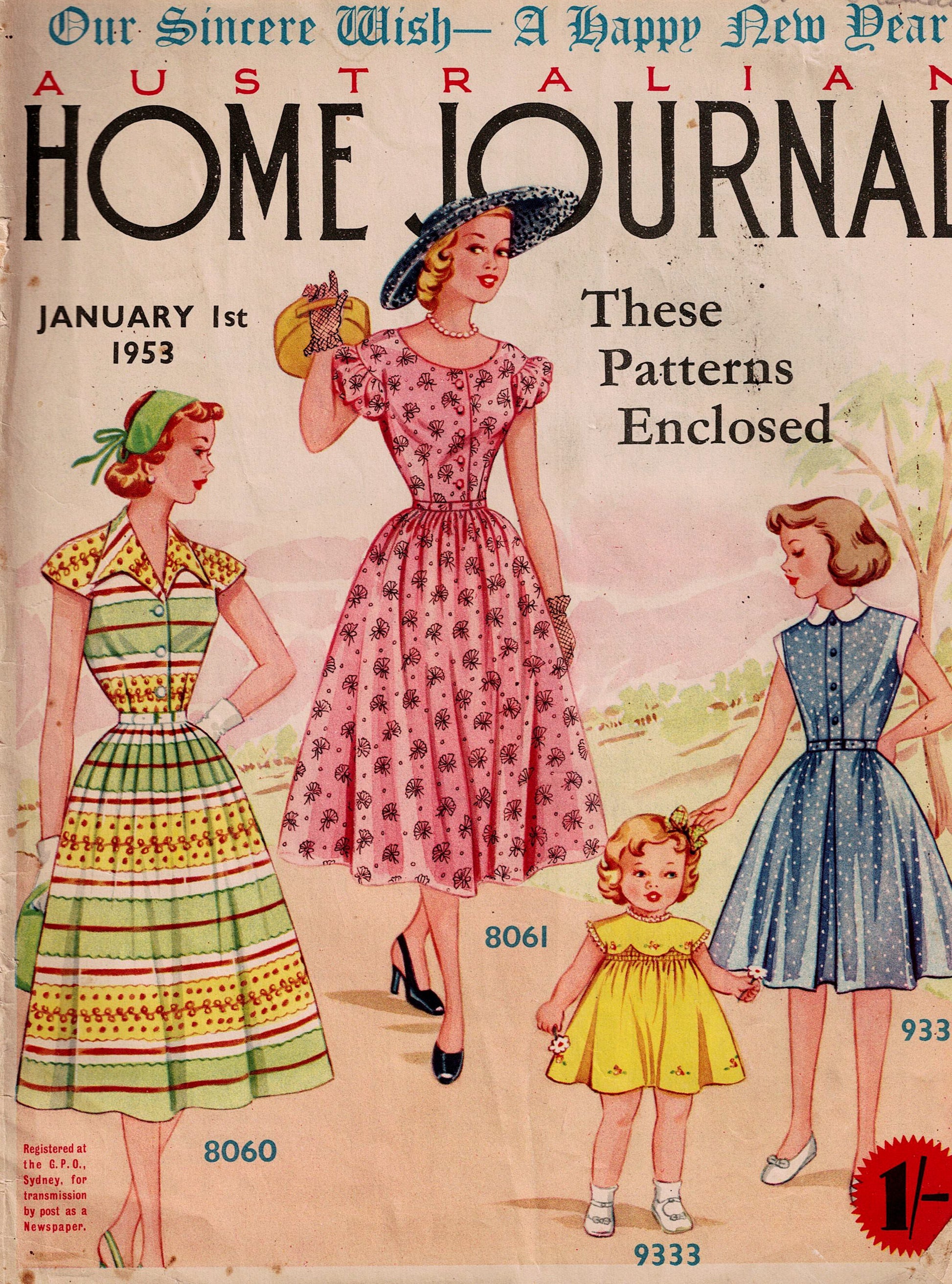 Australian Home Journal Magazine January 1953