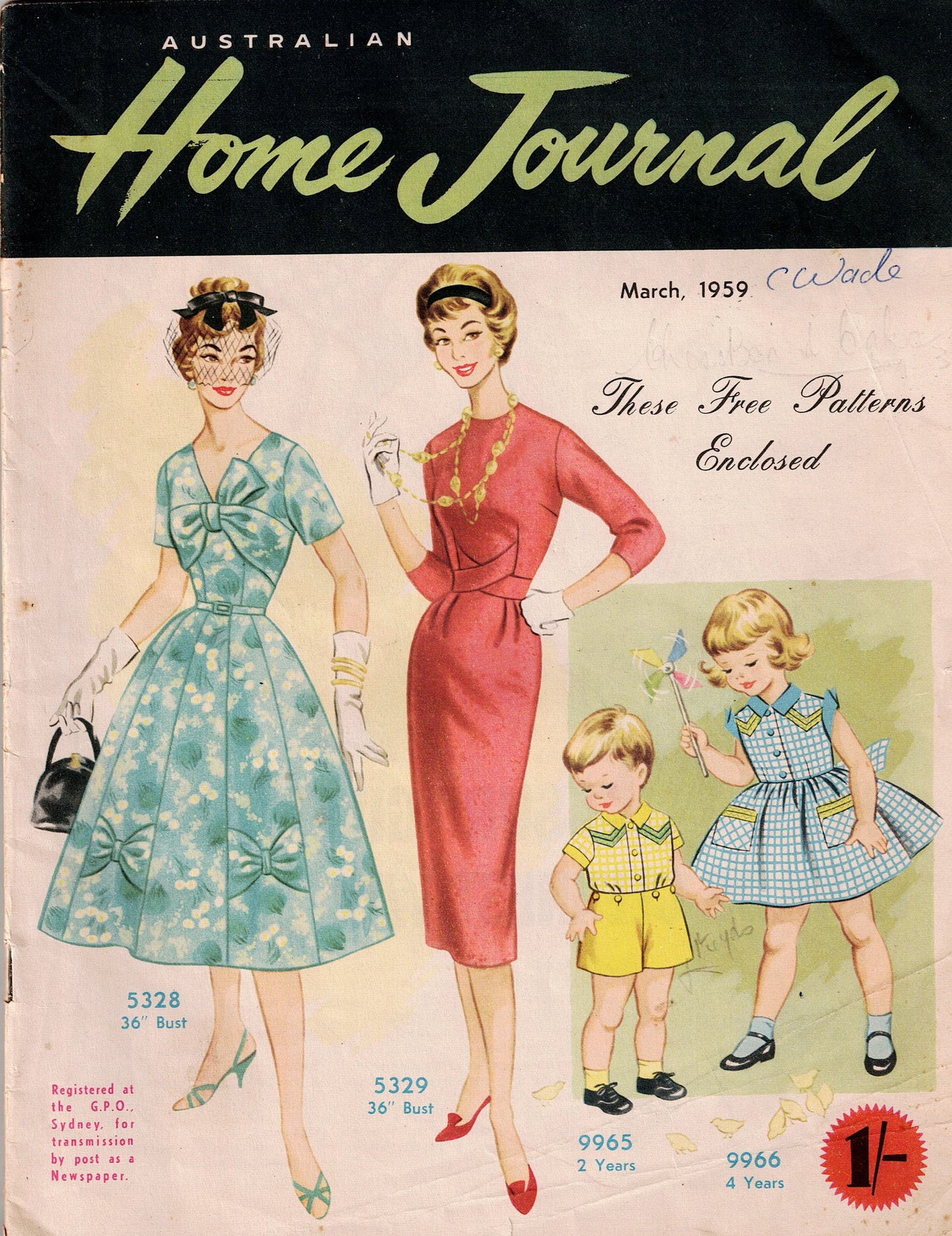 March 1st 1959.