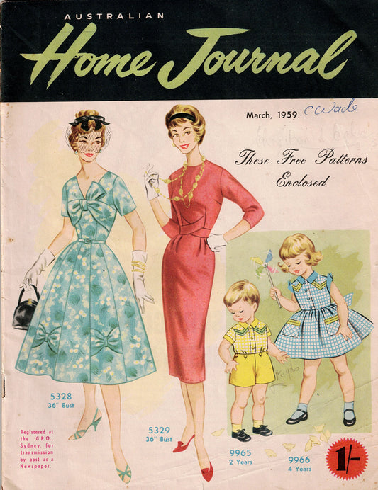 March 1st 1959.