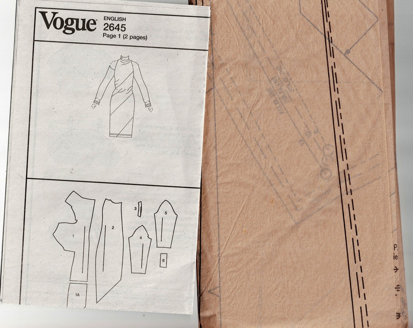 Vogue American Designer 2645 DKNY Womens Bare Shoulder Evening Sheath Dress for 2 Way Stretch Knits Out Of Print Sewing Pattern Size 8 - 12 UNCUT Factory Folded