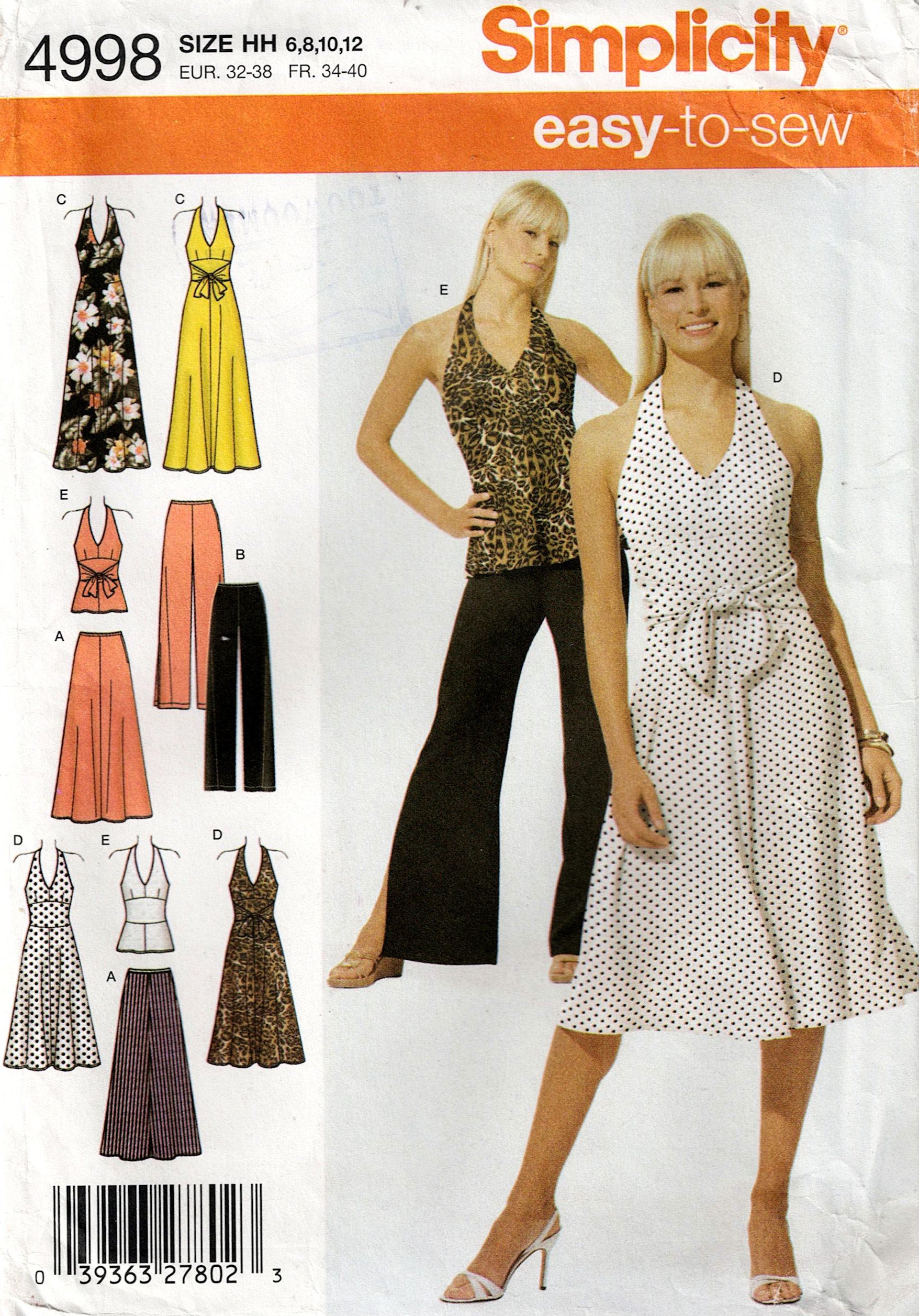 Simplicity 4998