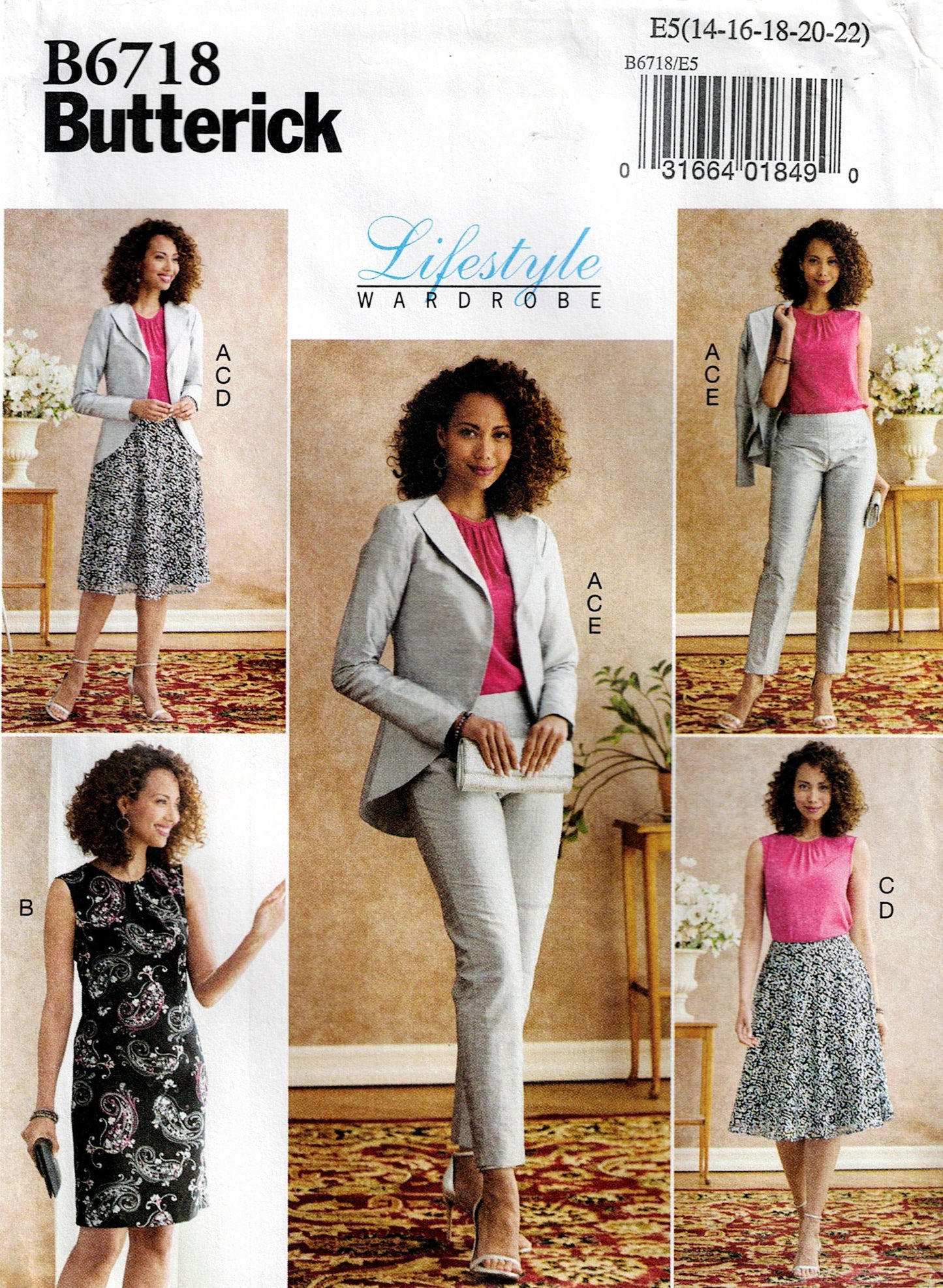 Butterick 6718