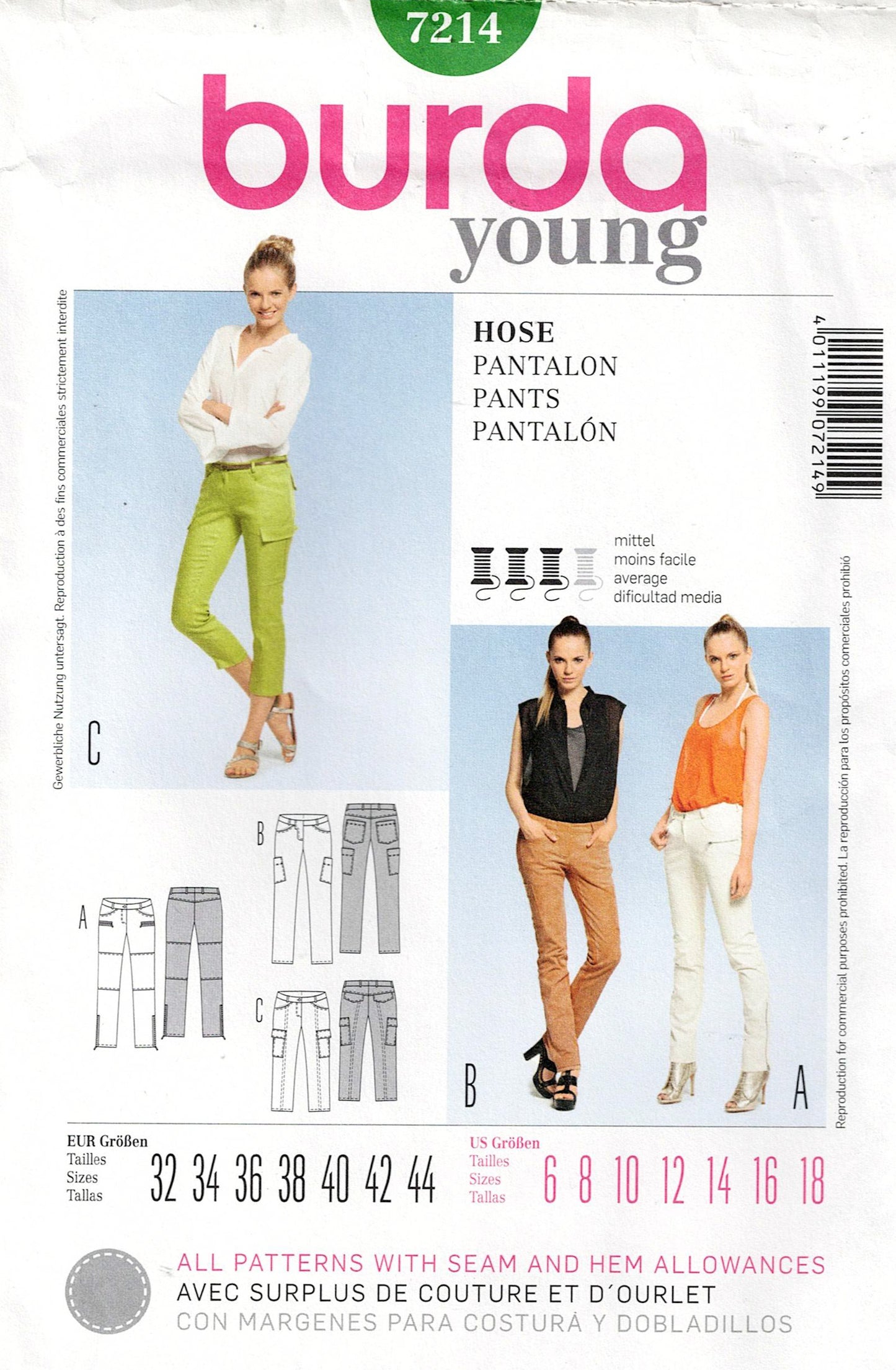 Burda Young 7214