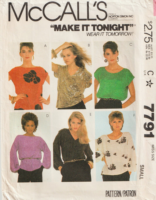 McCall's 7791