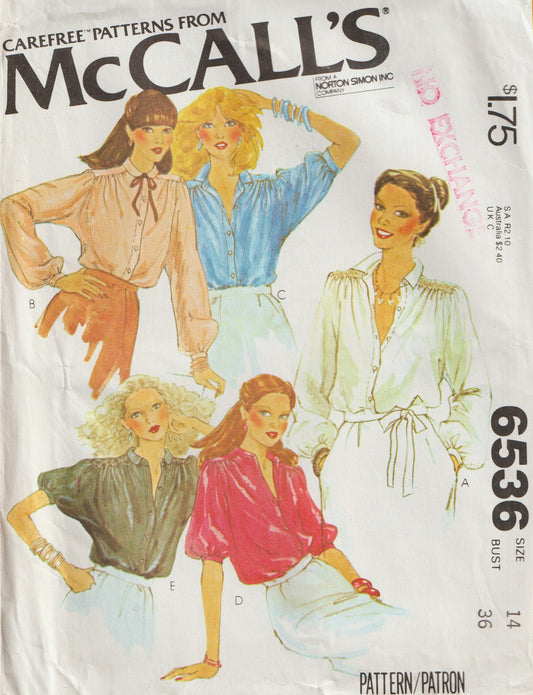 McCall's 6536