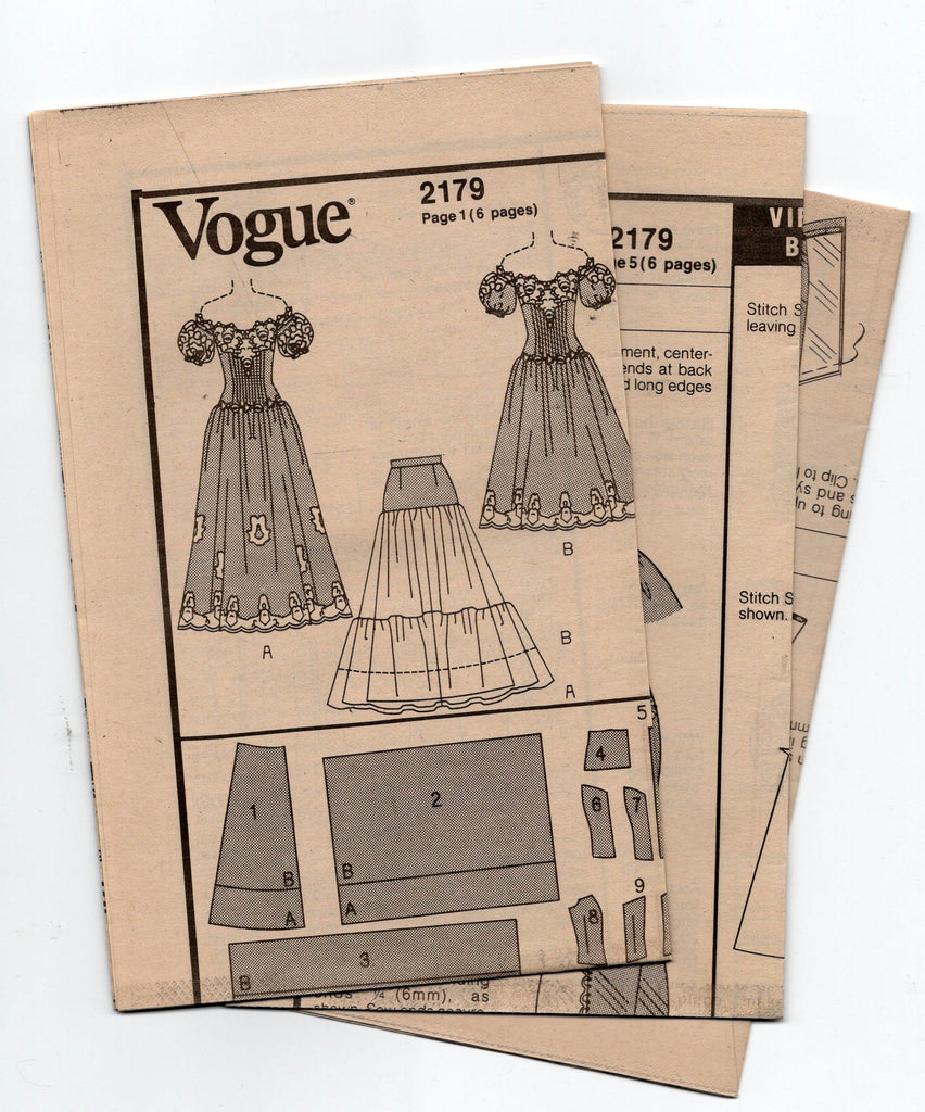 Vintage Sewing Patterns, Vogue UNCUT Sewing Pattern, 7121 Sewing