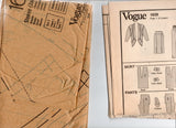 Vogue Individualist 1639 JENNY SHARP Womens Pants Draped Jacket & Skirt 1980s Vintage Sewing Pattern Size 8 or 10