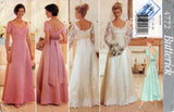 Butterick 4772 Womens High Waisted V Back Evening Wedding Bridesmaids Dress 1990s Vintage Sewing Pattern Size 12 - 16 UNCUT Factory Folded