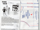 Kwik Sew 2732 Girls Skirted Leotards Out Of Print Sewing Pattern Size 4 - 7 UNCUT Factory Folded