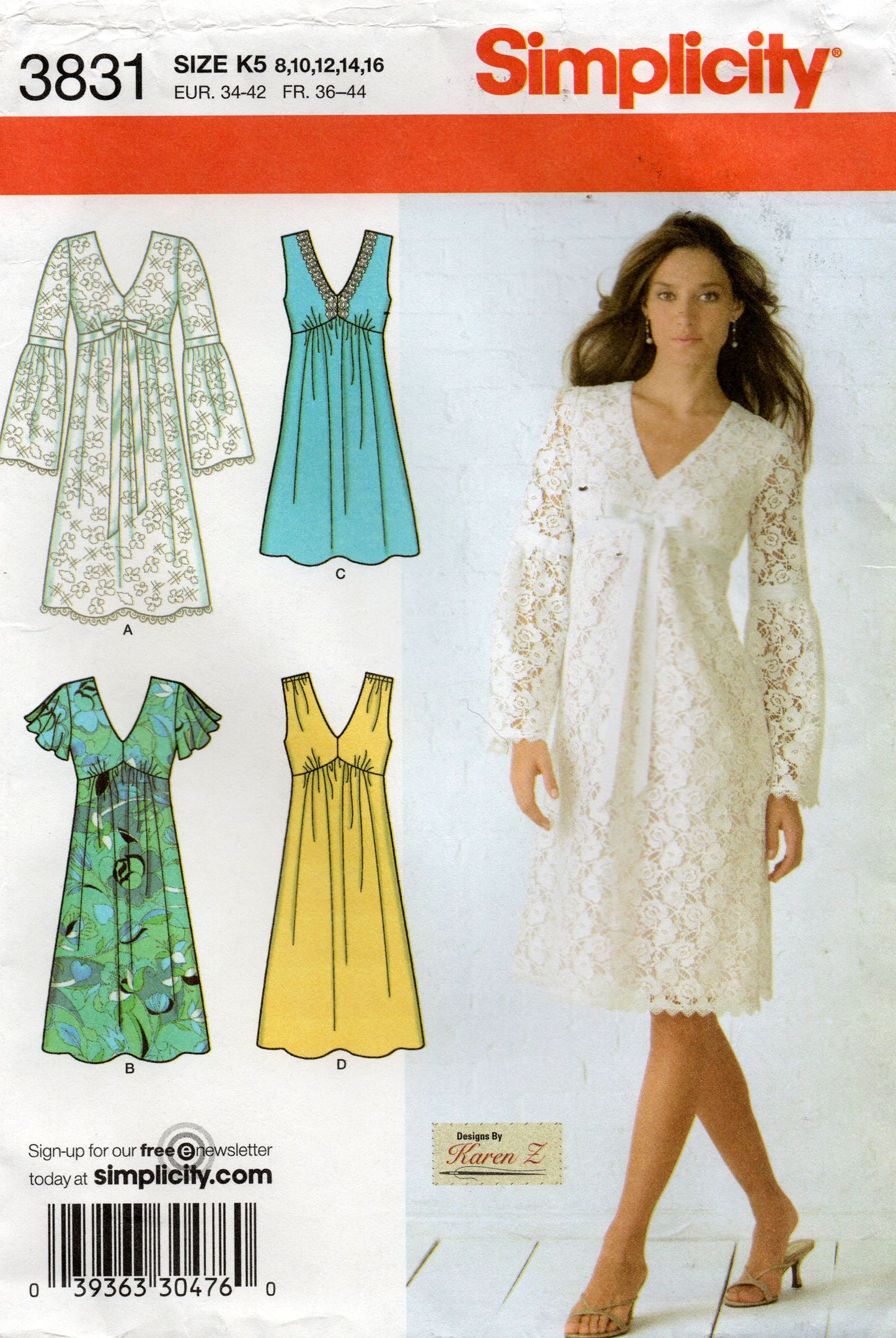 Simplicity 3831