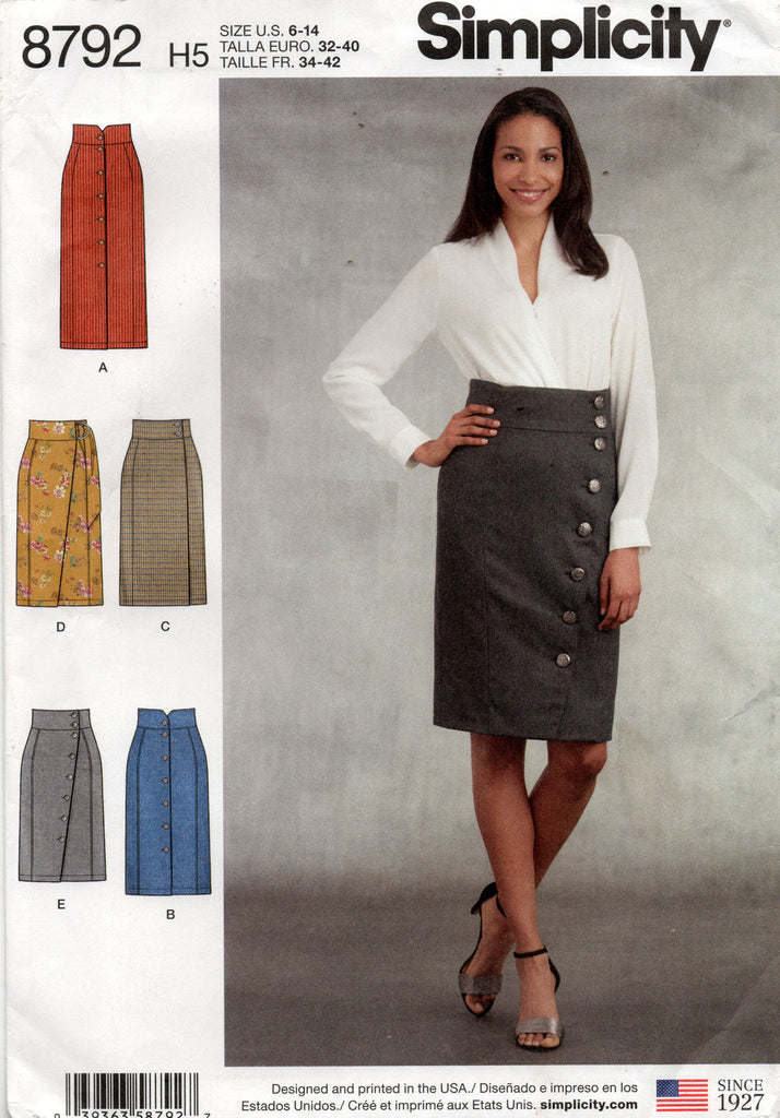 High waisted clearance skirt pattern simplicity