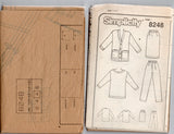 Simplicity 8248 JIFFY Stretch Wardrobe 1980s Vintage Sewing Pattern Size 10 - 16 UNCUT Factory Folded