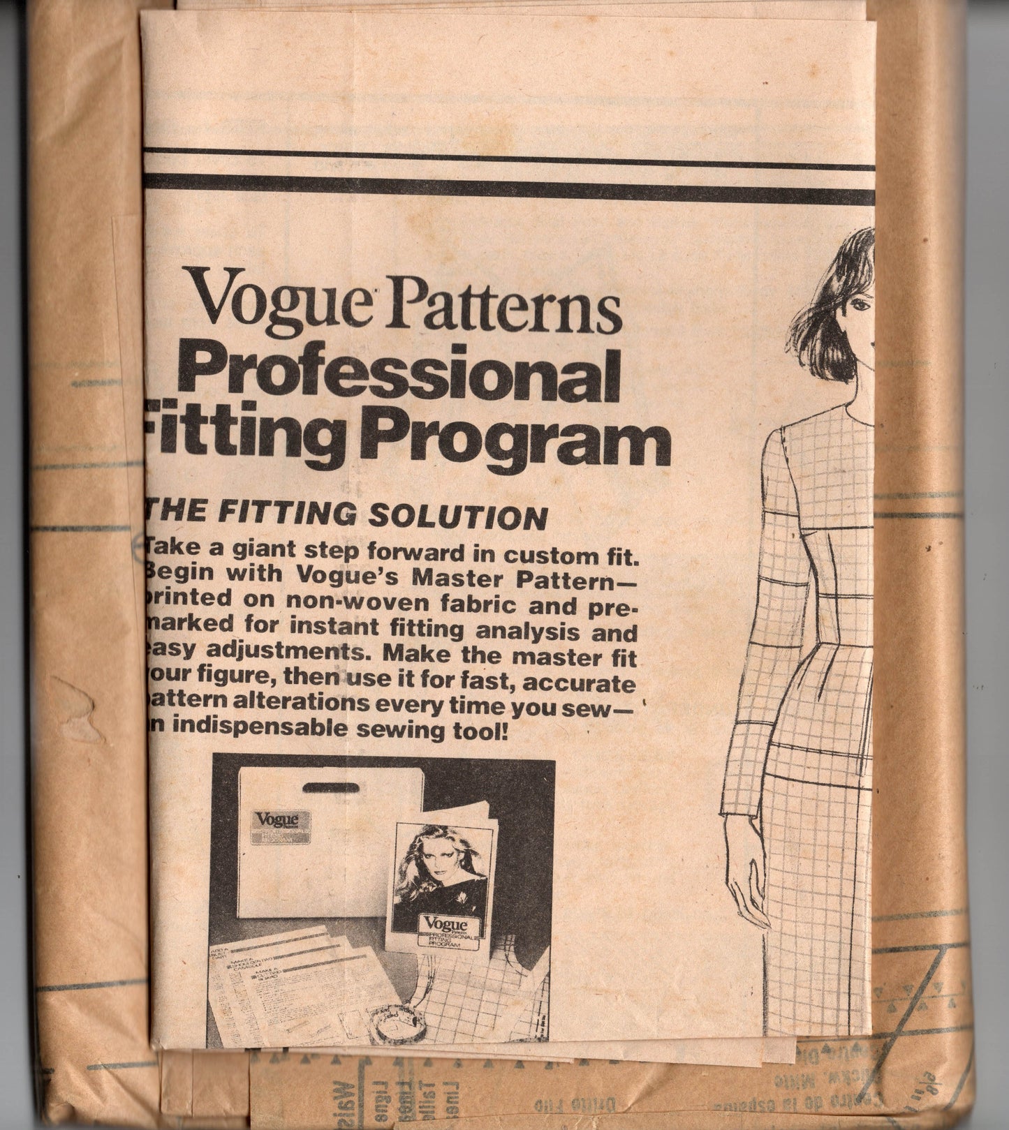 Vogue Bridal Original 1677 Womens Bridal Gown & Petticoat 1980s Vintage Sewing Pattern Size 14 Bust 36 inches UNCUT Factory Folded