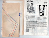 Kwik Sew 627 Girls Stretch Nightshirt & Panties 1970s Vintage Sewing Pattern Size 4 - 8 UNCUT Factory Folded