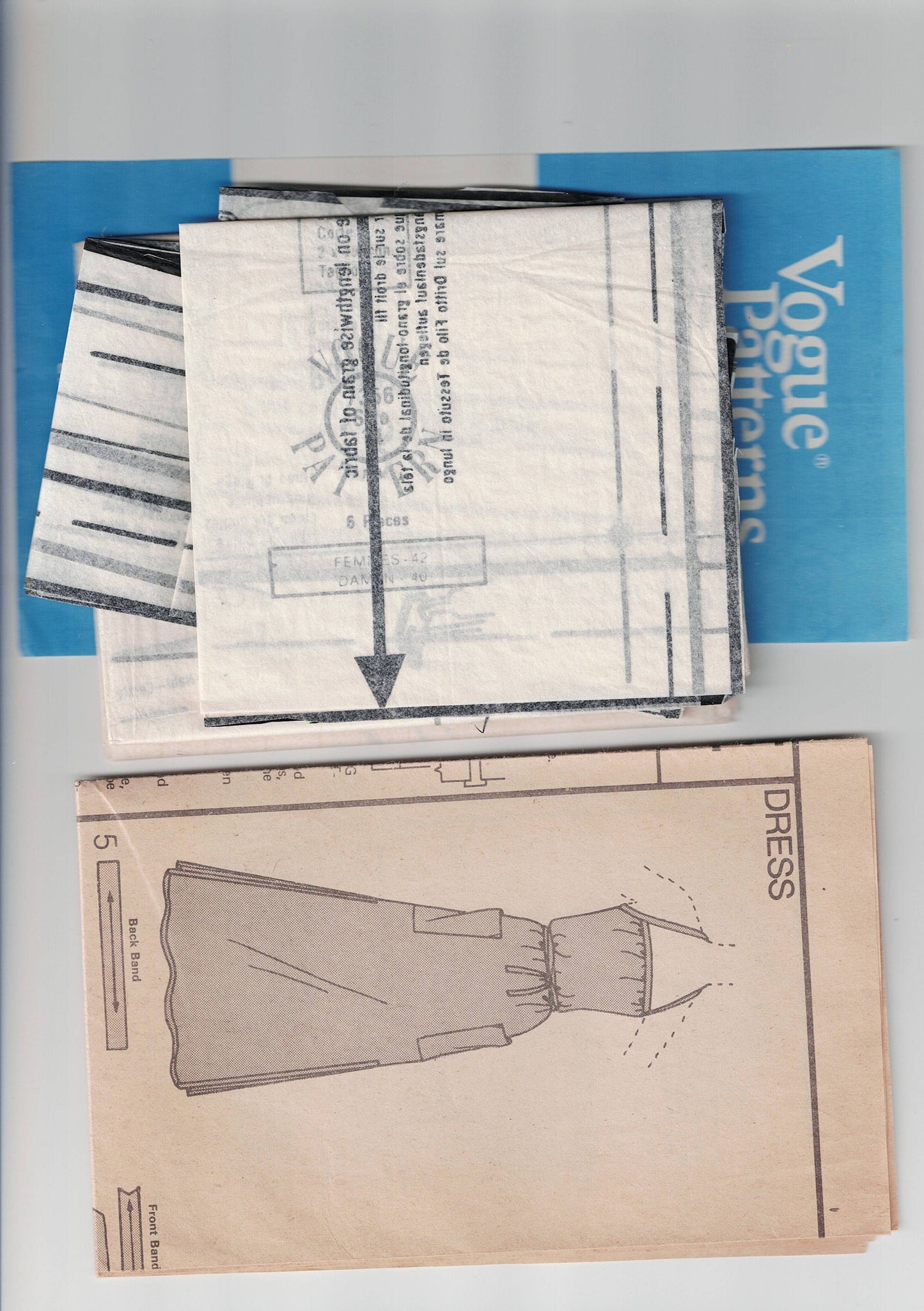 Very Easy Vogue 7356 Womens Halter Wrap Apron Style Sundress 1970s Vintage Sewing Pattern Size 14 Bust 36 Inches