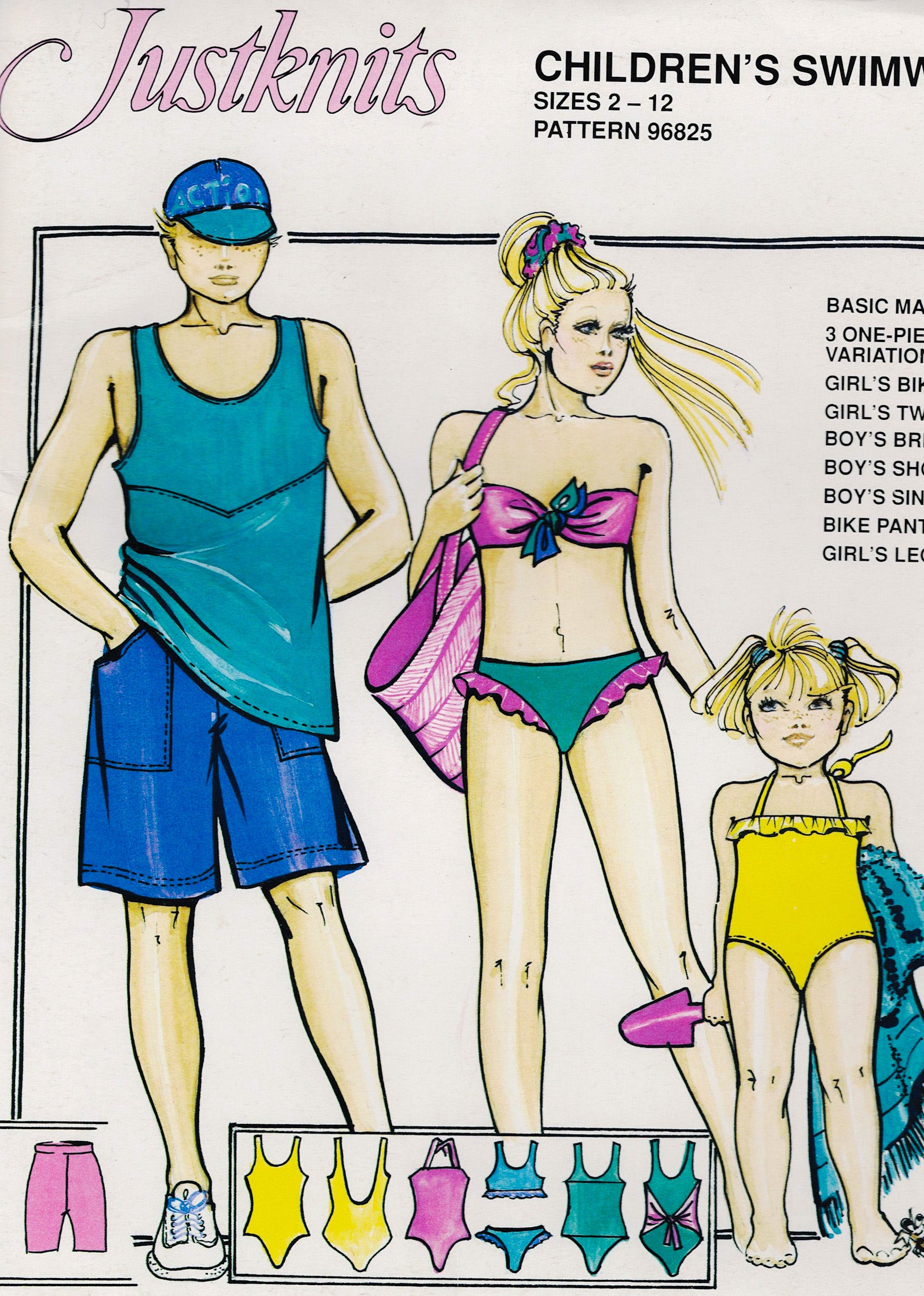 Justknits Boys &amp; Girls Swimwear
