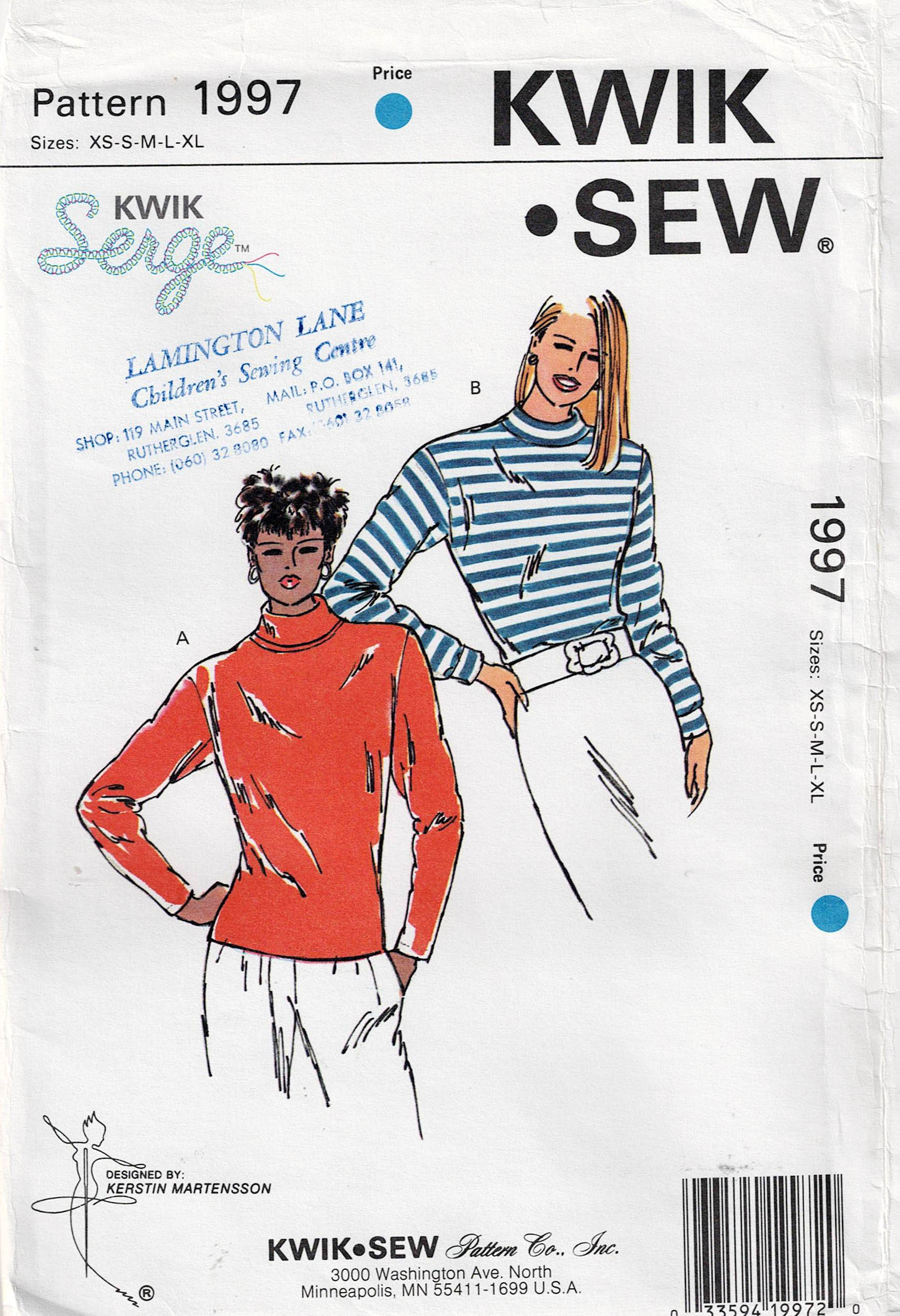 Kwik Sew 1997